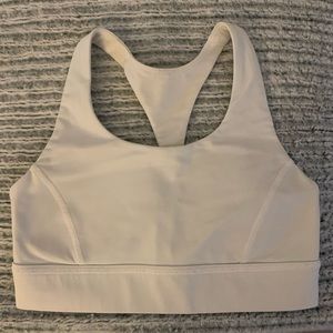Lululemon Sports Bra white size 4